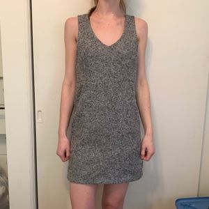 Grey mini-dress